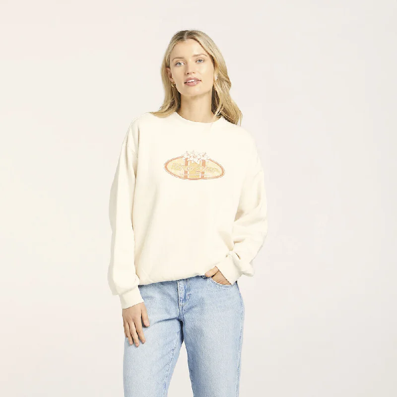 WRANGLER SLOUCH SWEAT ECRU