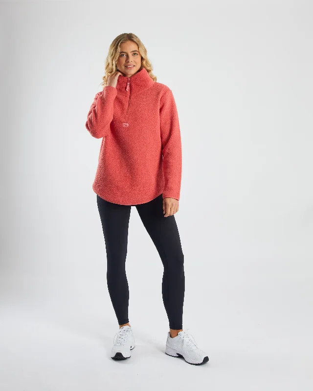 Spencer Half Zip Raspberry Kiss