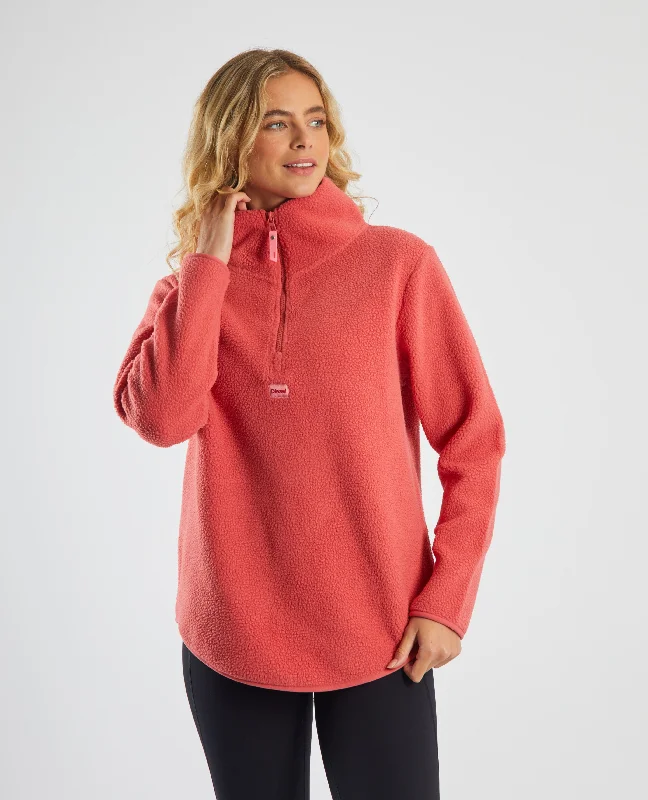 Spencer Half Zip Raspberry Kiss