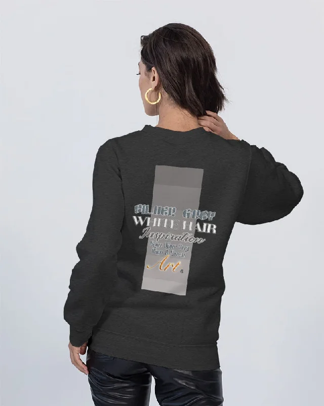 Asian silverfox Unisex Premium Crewneck Sweatshirt | Lane Seven