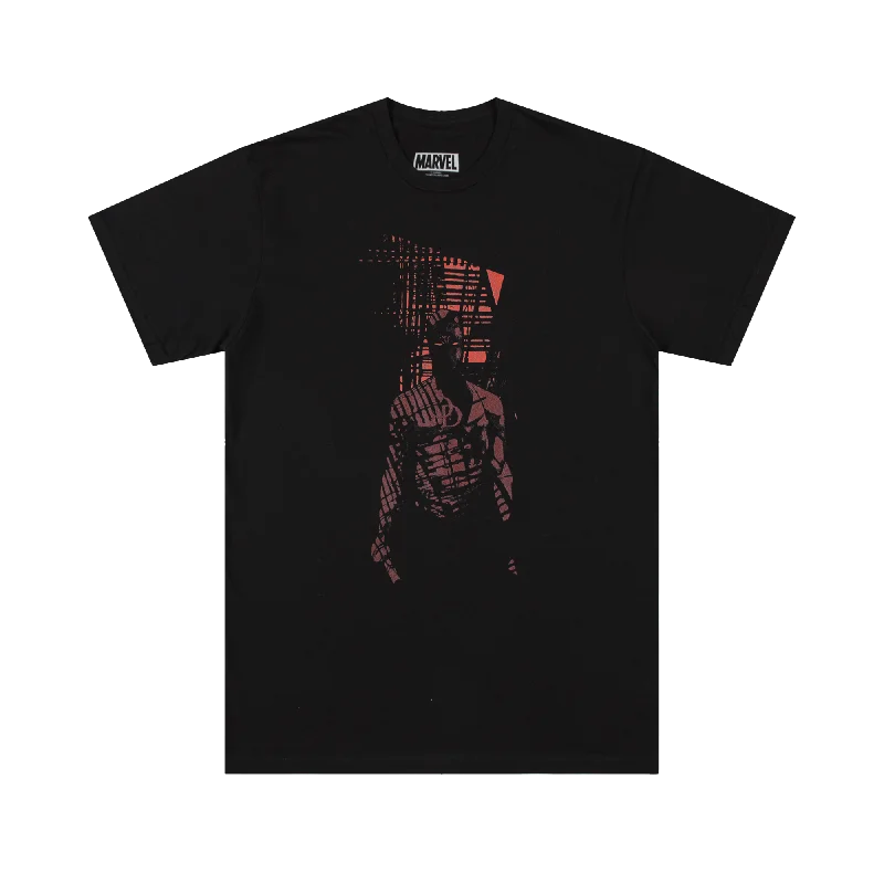 Fire Escape Heavy Shadow Black Tee