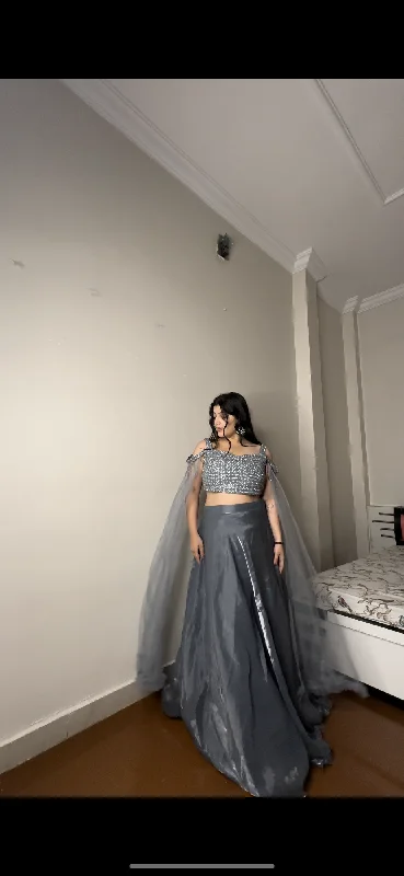 designer zimmich lehenga