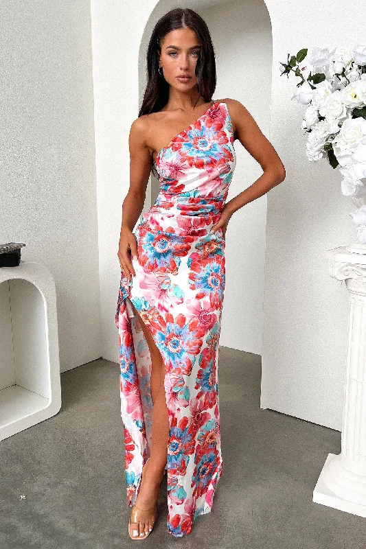 Elianna Maxi Dress - Pink Floral