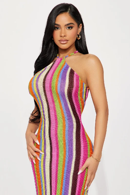 Forbidden Maxi Dress - Multi Color