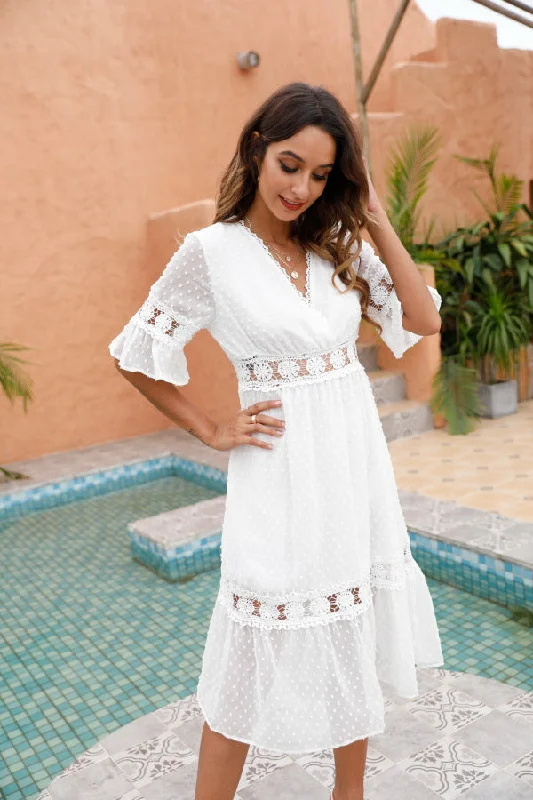 Jenson Cotton Eyelet Maxi Dress - FINAL SALE