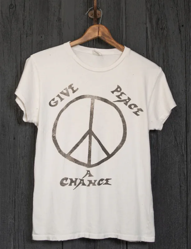 John Lennon Crew Tee, Vintage White