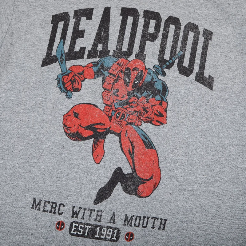 Deadpool 30th Est. Athletic Heather Tee