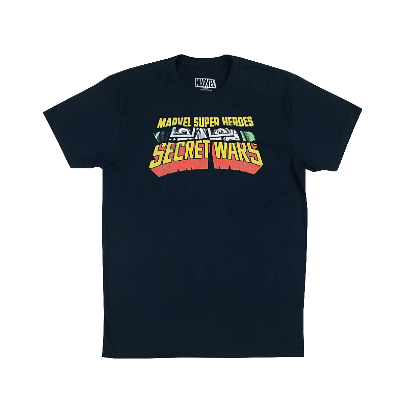 Secret Wars Doctor Doom Glare Navy Tee