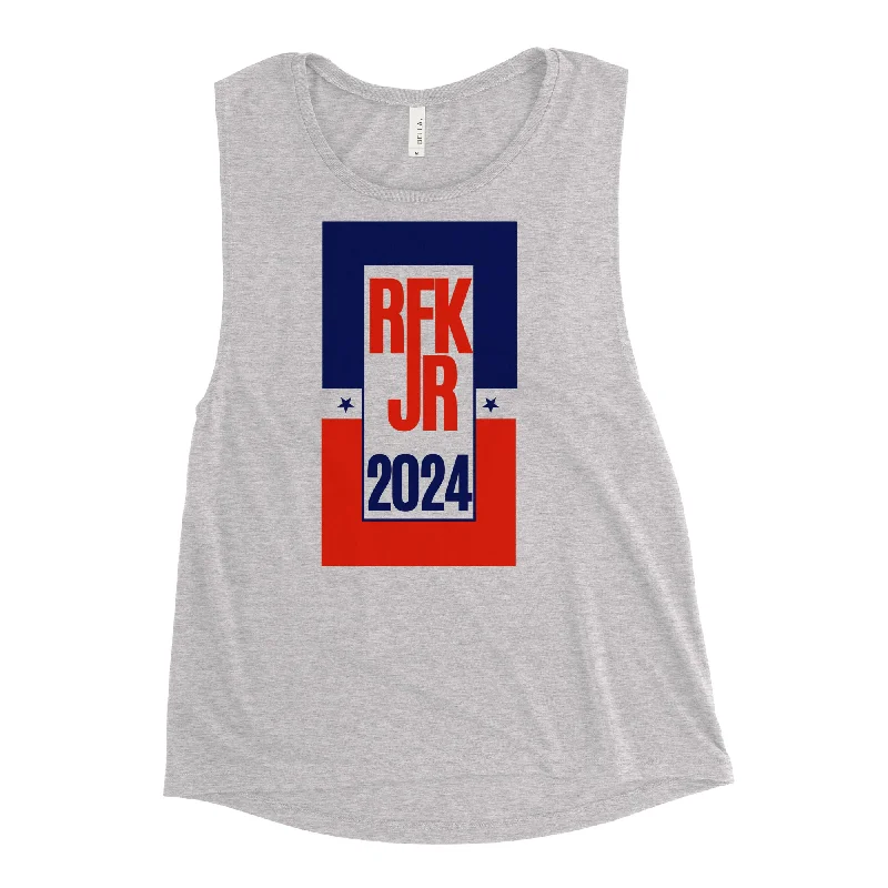 Retro RFK Jr. 2024 Womens Muscle Tank