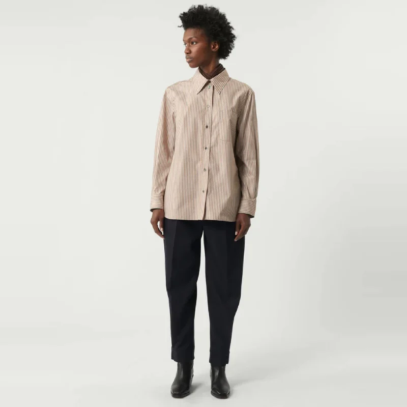 Saphir Shirt (Caramel/Ecru)