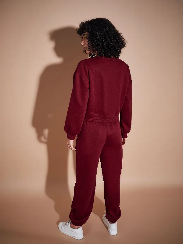 XXL / Maroon / Fleece