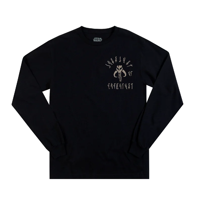 Boba Fett Throne Black Long Sleeve