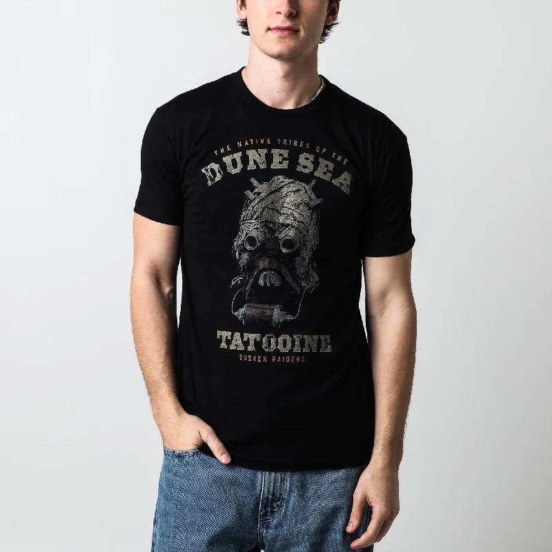 Dune Sea Tusken Raider of Tatooine Black Tee