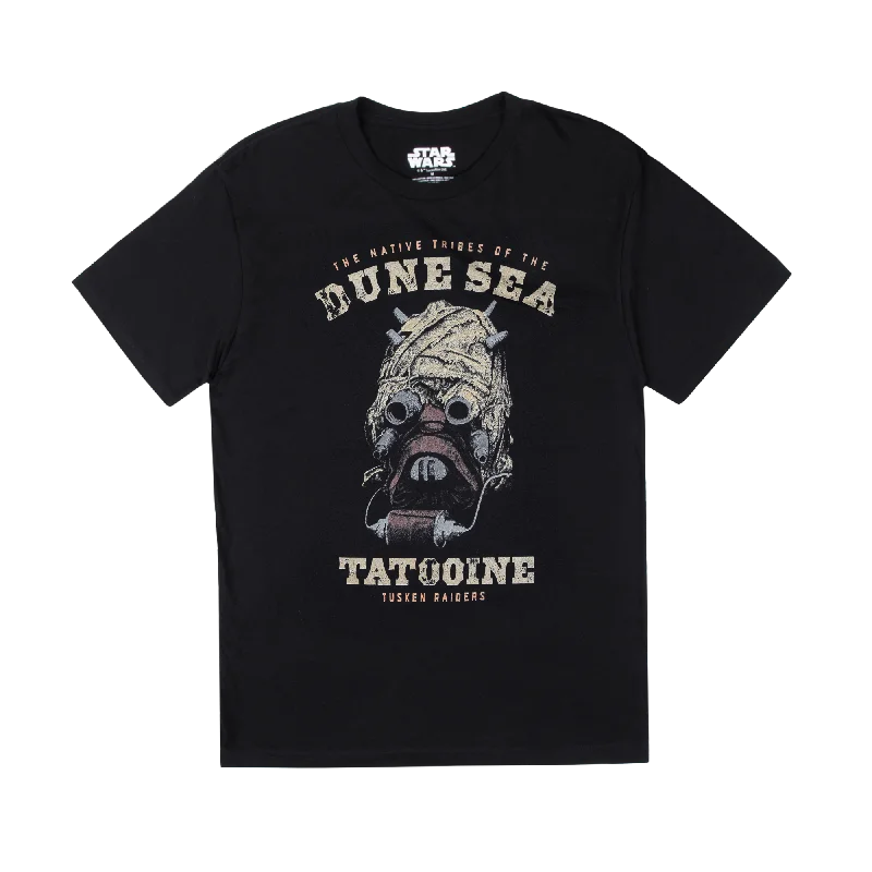 Dune Sea Tusken Raider of Tatooine Black Tee