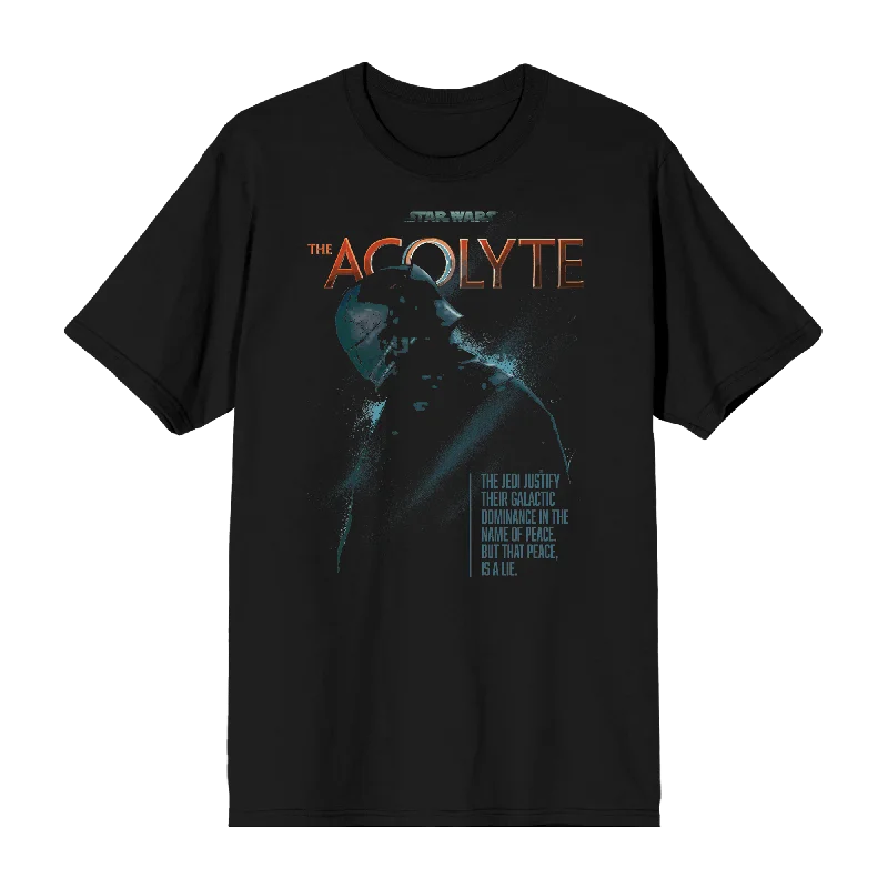 The Acolyte Masked Sith Black Tee