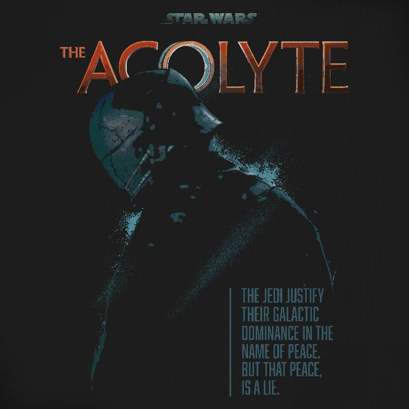 The Acolyte Masked Sith Black Tee